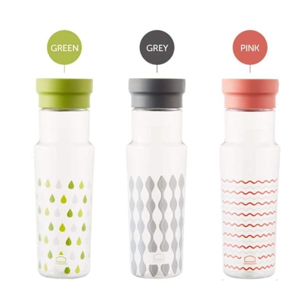Bình Nước Nhựa Tritan Handle 500ml - 3 Màu (Xanh Lá, Xám, Hồng) - LocknLock - ABF692, , large image number 1